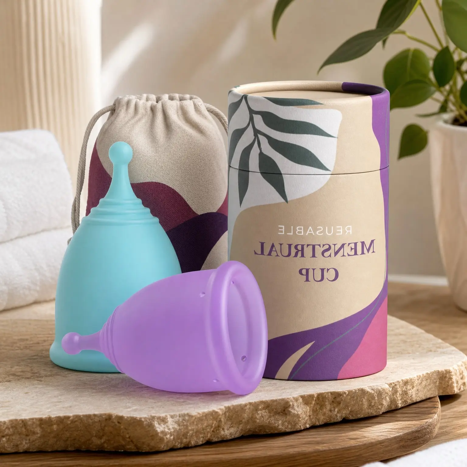 Menstrual Cups for Women, Period Cup, Menstrual Disc Alternative