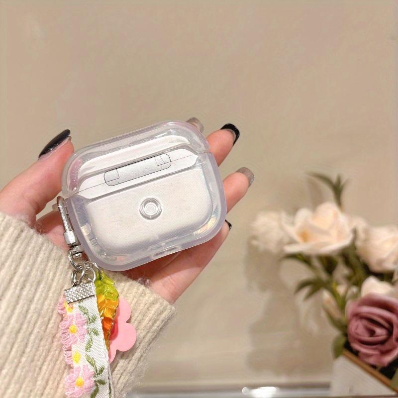 Epoxy Summer Flower Earphone Protective Case for AirPods Pro 1 2 or AirPods 1 2 3 4