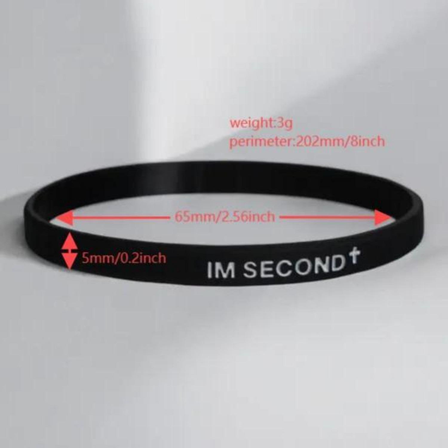 Silicone Wristband, Fashionable Wristband for Women & Men, Trendy All-match & Exquisite Jewelry for Birthday Gift, Stackable Bracelets, Bracelet Design, Word Bracelets