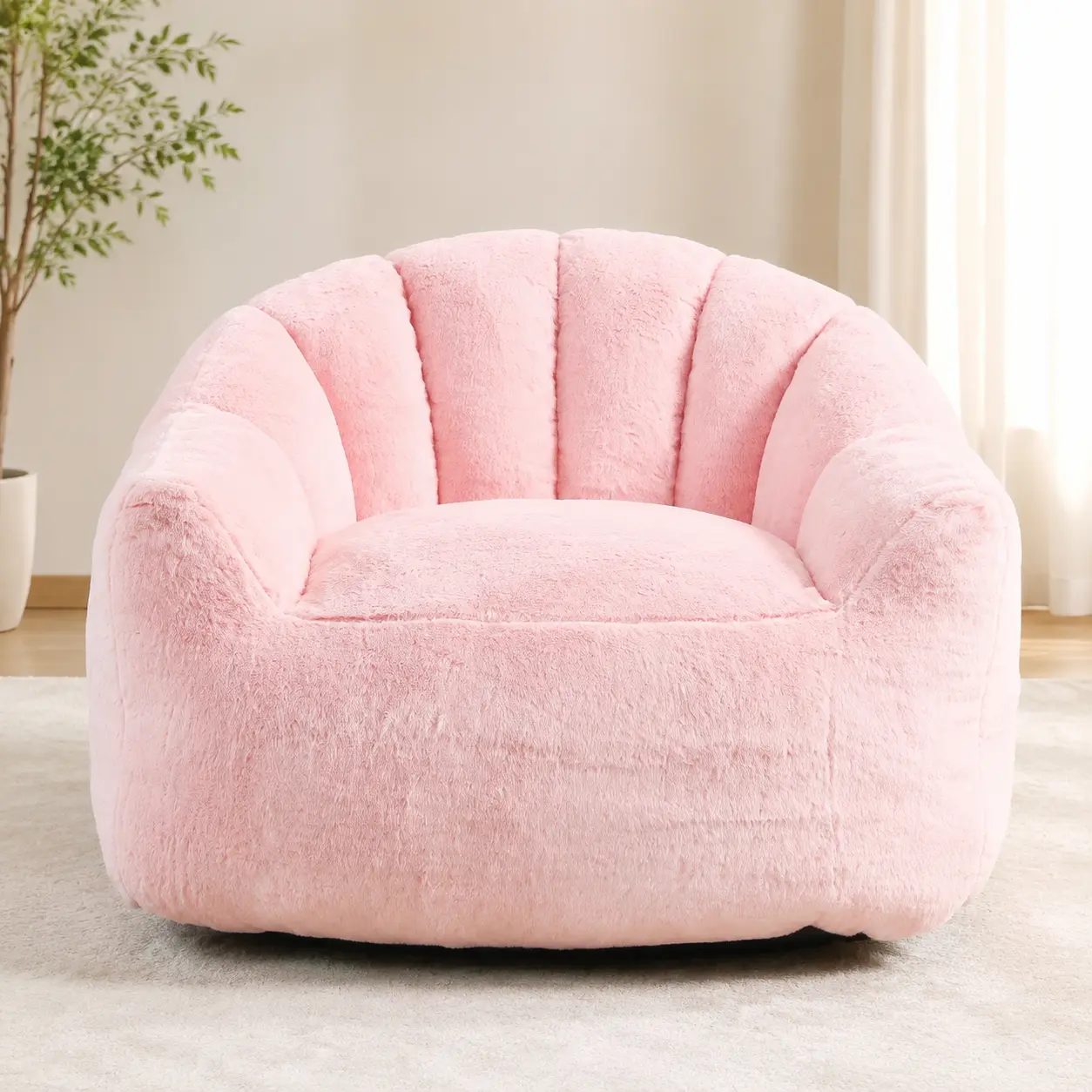 Littleox Bean Bag Sofa Chair with Armrests Stuffed High-Density Foam, Lazy Sofa Comfy Chairs BeanBag Chair for Adults in Living Room,Bedroom Reading
