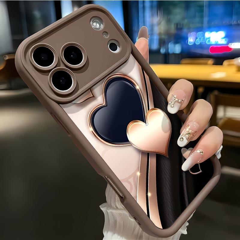 Creative Love Soft&Flexible TPU Silicone Phone Case For iPhone 17 Pro Max AIR 16 15 14 13 12 11 Plus XSMAX Cases Durable|Shockproof|Full Camera Protection|Anti-Scratch|Anti-Fingerprint|Slim Fit|Gift For Girlfriend/Men/Women