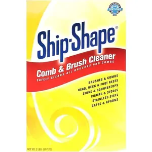 Professional Hair Comb & Brush Cleaner Powder 2 lbs, Heavy Duty, Removes Hair Color, Oils & Hairspray Residue, Safe for Brushes, Rollers & Salon Surfaces