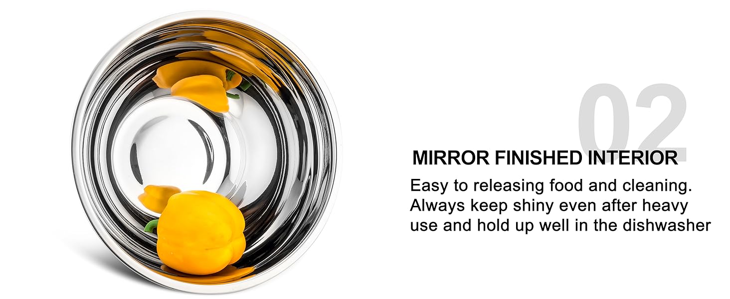 Mixing Bowls with Airtight Lids, 5PCS Stainless Steel Metal Salad Bowl with 3 Grater Attachments, for Cooking, Prepping, Serving, Healthy & Easy Clean - 0.7/1/1.5/2.6/4.6QT, Khaki