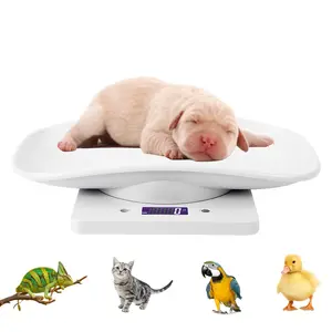 Pet, LCD Weighing with Tray(Max.33 lbs), Small Animal Weight, Multifunction for Food/Lizard/Puppy/Kitten/Hamster/Whelping