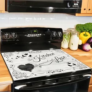 Kitchen Stove Top Protector Pad - Diatom Mud Stove Mat, Scratch-Resistant Protective Pad, Dish Drying Mat, Non-Slip Heat-Resistant Countertop Mat, Suitable for Stoves, Coffee Machines