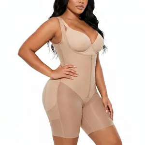 Sculpting Body Shaper for Women | Fajas Colombianas Tummy Control with Hook and Loop