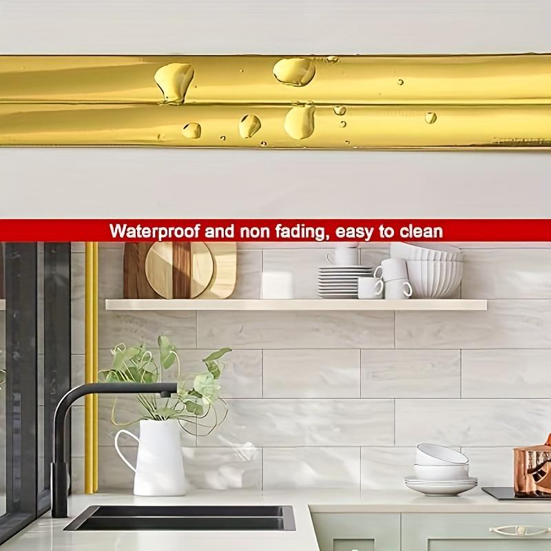 10m Self-Adhesive Decorative Strip, Wall Trim, Ceiling, Walls, Mirrors, Corners, Wardrobe, Cabinet, Peel and Stick, Home Decor, Multiple Projects