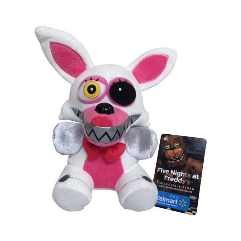 Cute FNAF Plush Dolls 18cm Freddy Bonnie Foxy Cartoon Stuffed Toys Children Birthday Gift