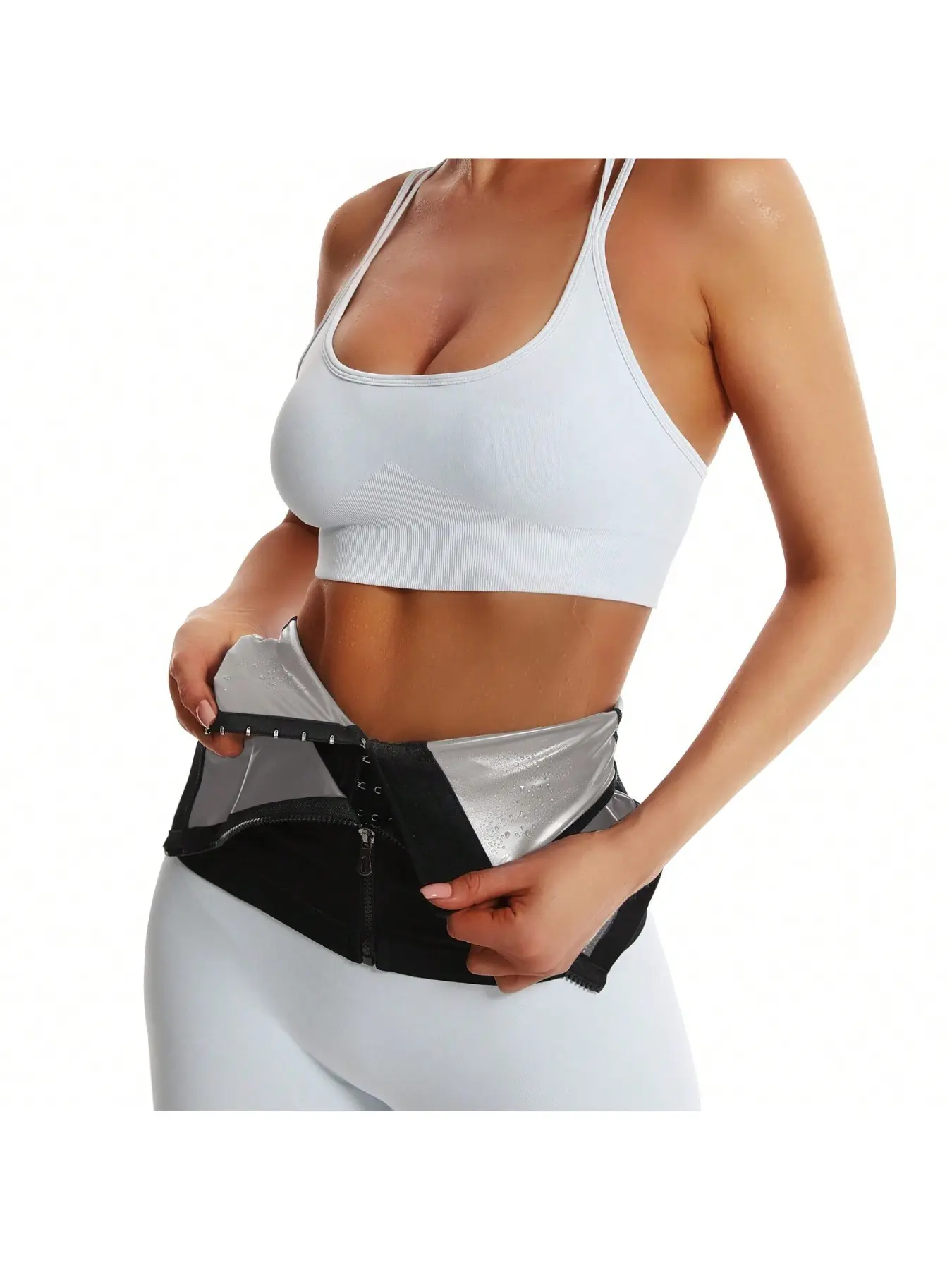 Women's Slimming Exercise Waist Trainer, Compression Sauna Belt, Enhance Workout Effectiveness, Burn Fat, Tighten Abdominal Lines