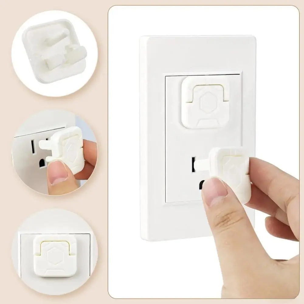 2026 New 30-Pack Safety Outlet Covers, Home Socket Protectors with Hidden Pull Handle, Durable Material, Practical Protection & Security Socket Plugs