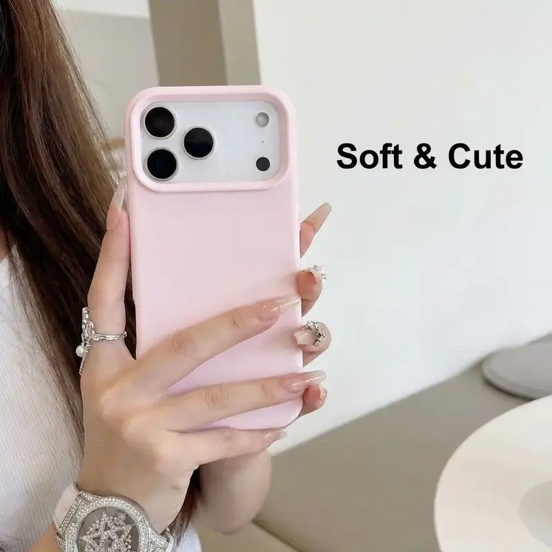 Original Liquid Silicone Phone Case, Soft Skin-Touch Protector, Protective Phone Cover, Shockproof Phone Cover, Shockproof Casing, Shockproof Durable Protection for Smartphone, Drop Proof Cover for iPhone 6/7/8/X/11/12/13/14/15 Pro Max/Air