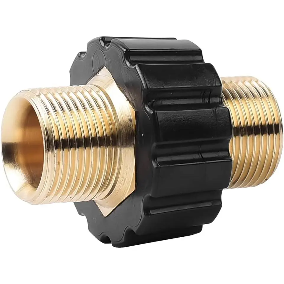 Washer Adapter M22-14mm Coupler Fitting (M22-14 Male-M22-14 Male)