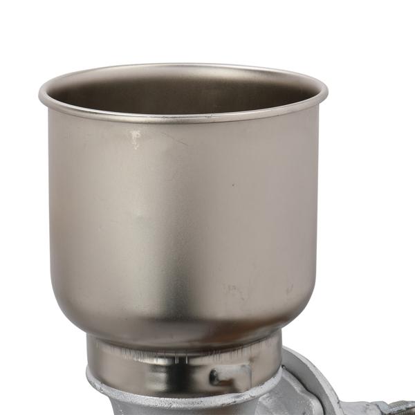 500 #   Home Use Hand Cranking Operation Grain Grinder Silver