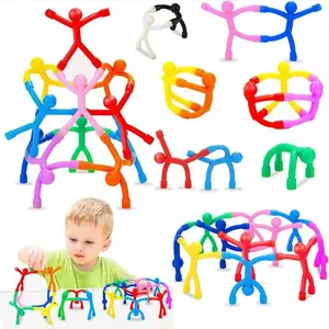 10PCS Novelty Funny Mini Man Magnet Toys Fidget ADHD Anxiety Stress Relief Adults Kids Cool Stuff Refrigerator Door Office Fun