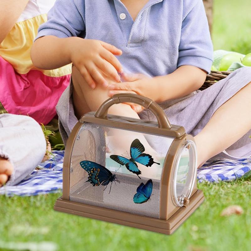 Worm Observation Kit Critter Cage Multipurpose Nature Collection Container Kids Portable Viewer Toy for Children Boys Girls