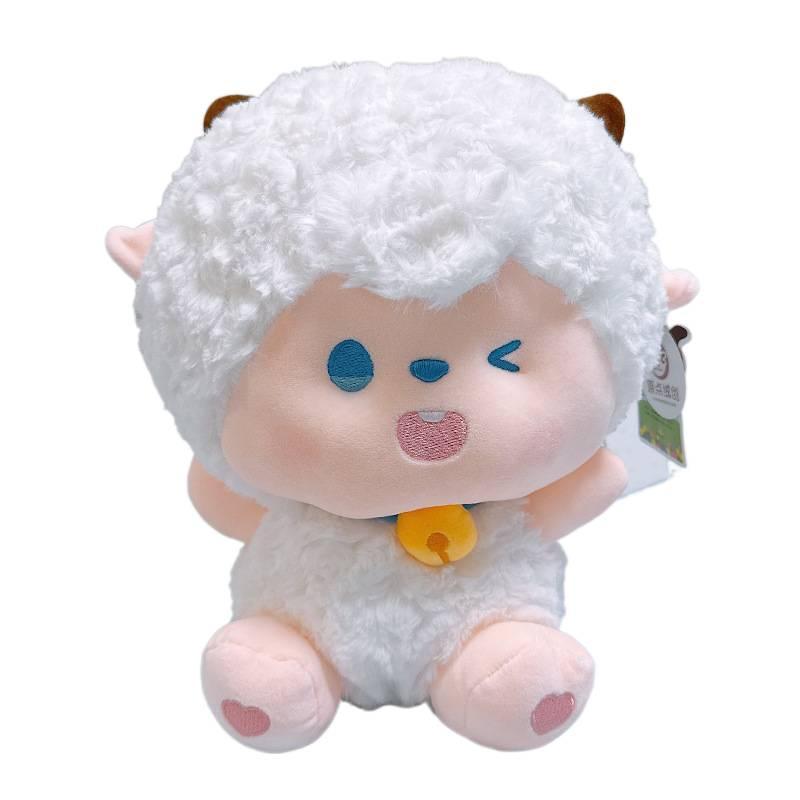 Hug Series Warm Sheep Dolls, Boiling Sheep Plush Toys, Beautiful Sheep Dolls, Little Gray Toys