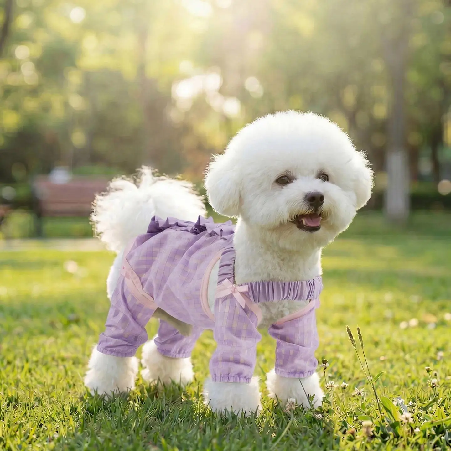 Raincoat for Dogs Waterproof – Dog Raincoat Full Body for Large Dog, Adjustable Belly Strap
