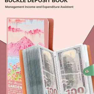 1/2 PCS Envelope Money Saving Challenge Book, Budget Book and Cash Envelopes, Couple Challenge Activity Planning, BUD Case, Cash Envelopes, Budget Planning for Office and Home.