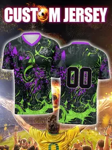 The 2026 USMNT Summer New Men's T-shirt Blends Street Fashion Style, Offering Both Casual Comfort and Breathable Print Design.