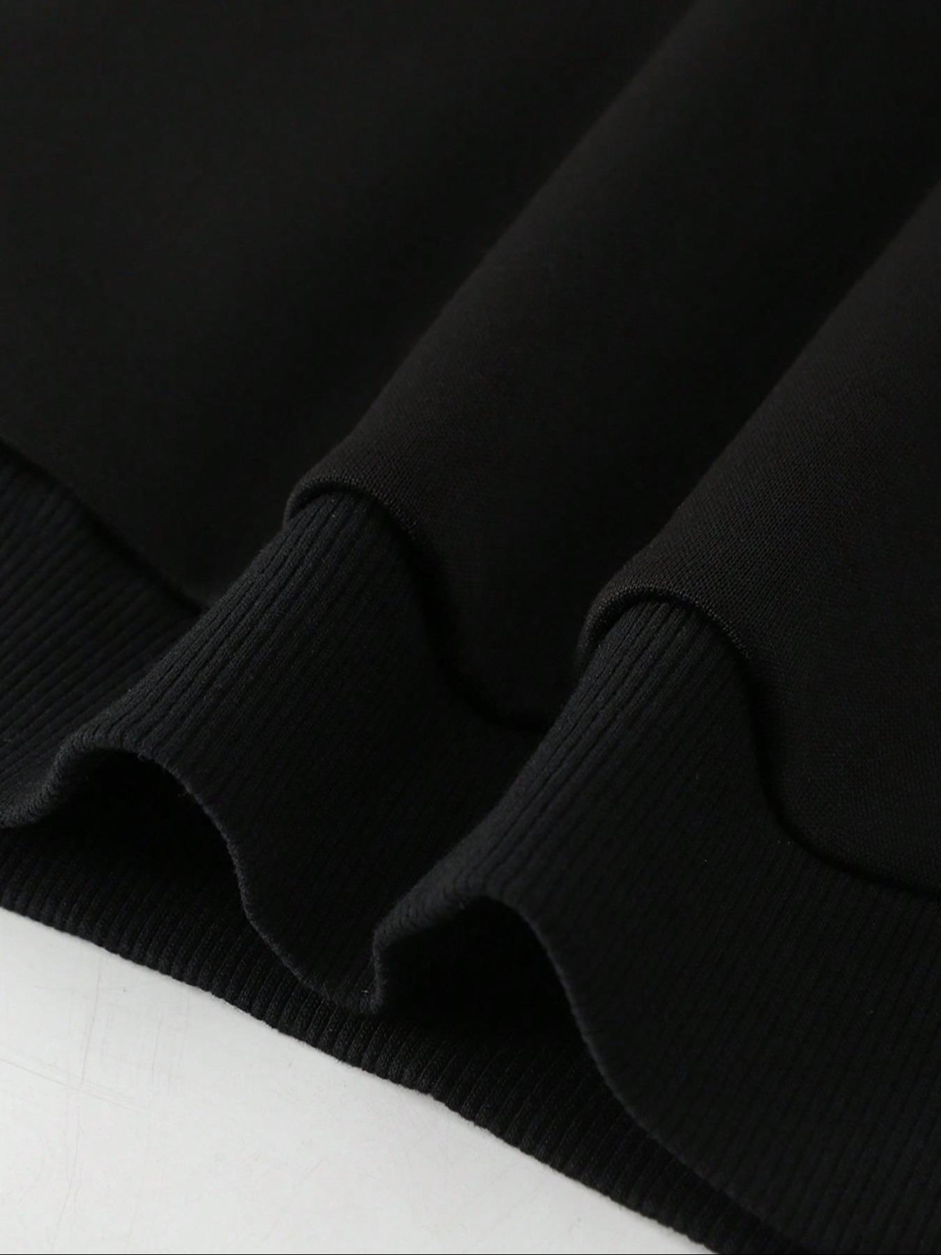 Men's fleece pullover high neck long sleeved sweatshirt,  round neck sweatshirt, basic casual Fitted long sleeved pullover sweatshirt, comfortable and warm round neck sweatshirt for autumn and winter, can be worn on the outside or on the inside