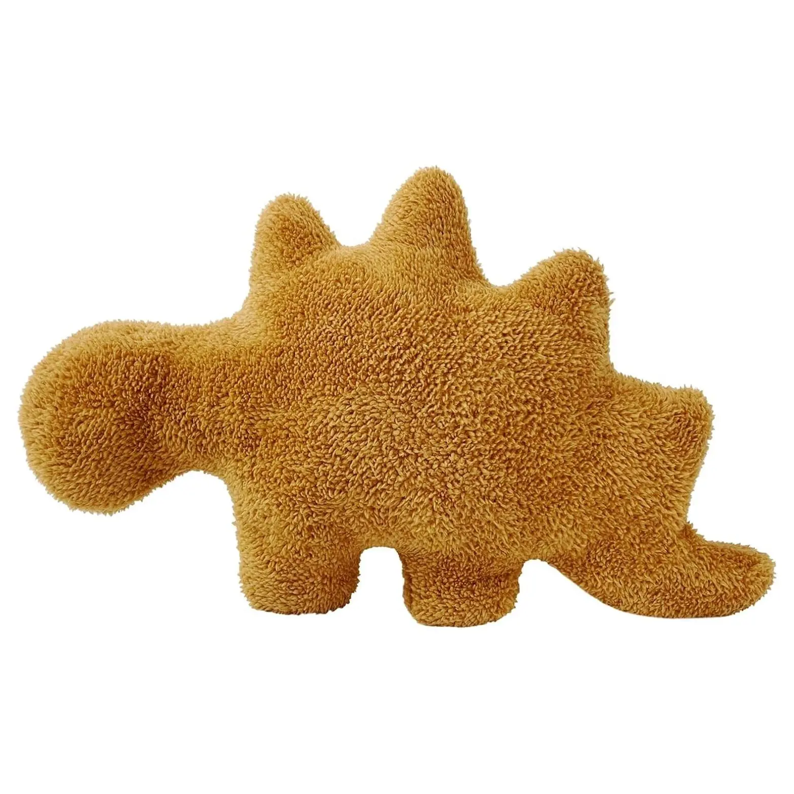 18 Inch Soft Dinosaur Chicken Nugget Plush Pillow, Cute Dino Nugget Stuffed Animal for Birthday Gifts, Dinosaur Theme Party DecorationsGift