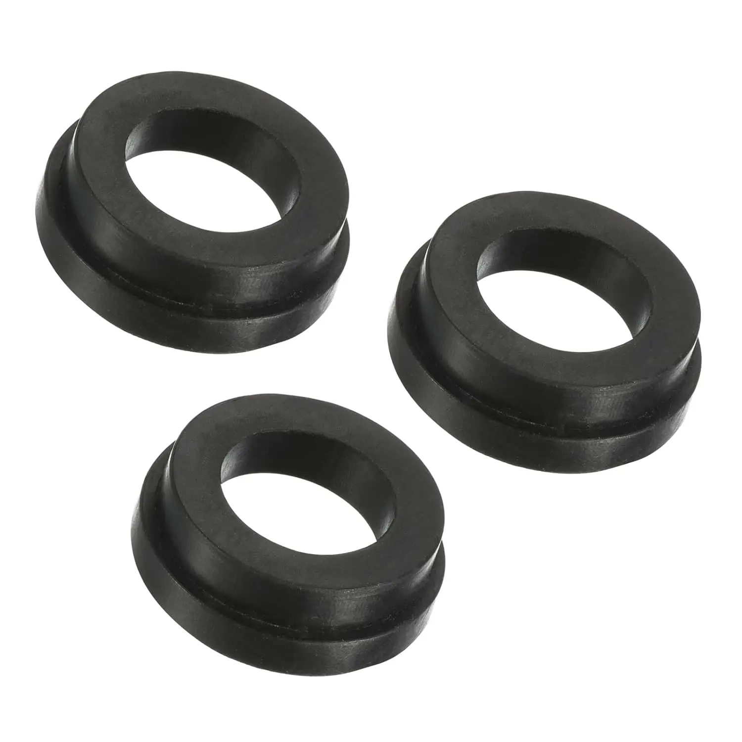 Sealing Gasket, 3 Packs  Rubber 1.30" OD x 0.71" ID | O-Ring Washer  for Air Hose Coupling Fitting, Black