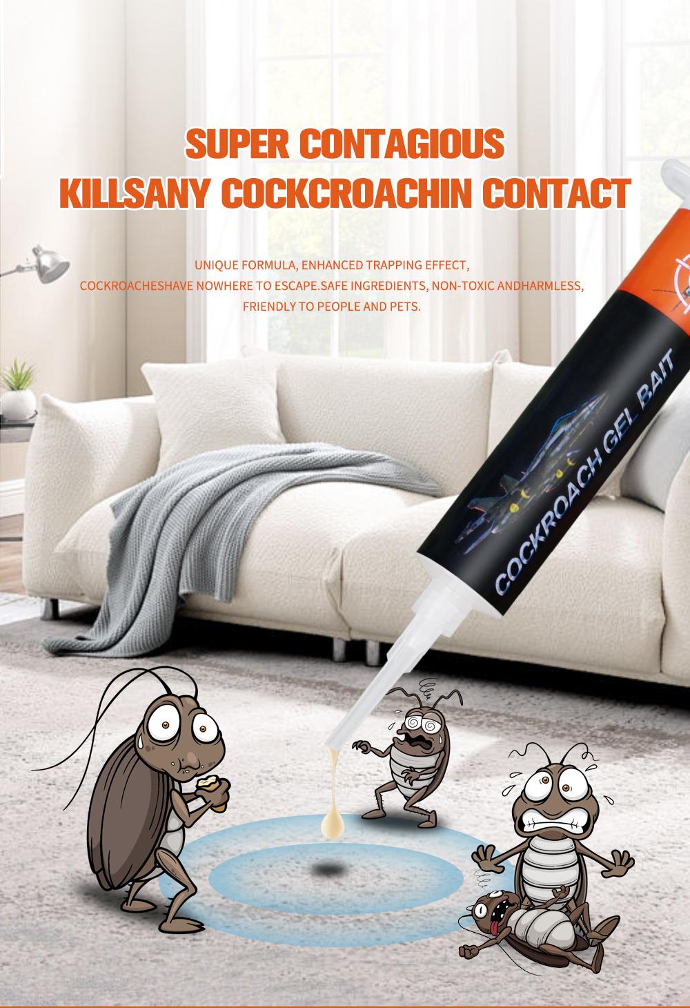 WAR WIND Roach Repellent, Domestic Dormitory Kitchen Powerful Cleaning Cockroach Exterminator Cockroach Gel Bait Pest Control Kit Rodent Repellent Pouches for Indoor & Outdoor Multi-Surface Microfiber Floor Mop roach killer indoor infestation