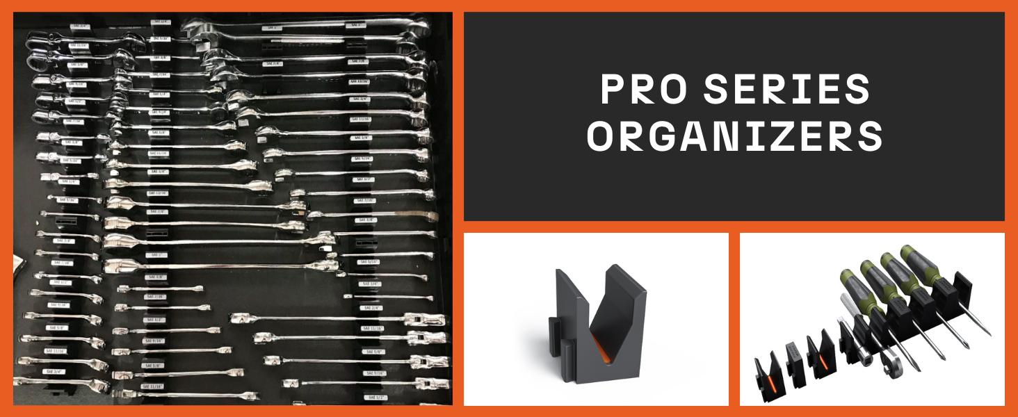 ToolBox Widget Plier Organizer Pro Series 4.0 – Magnetic Plier Holders for Tool Drawer Storage – Modular Toolbox Organizer System for Professional and DIY Mechanics - 1 Pack, 12 Holders