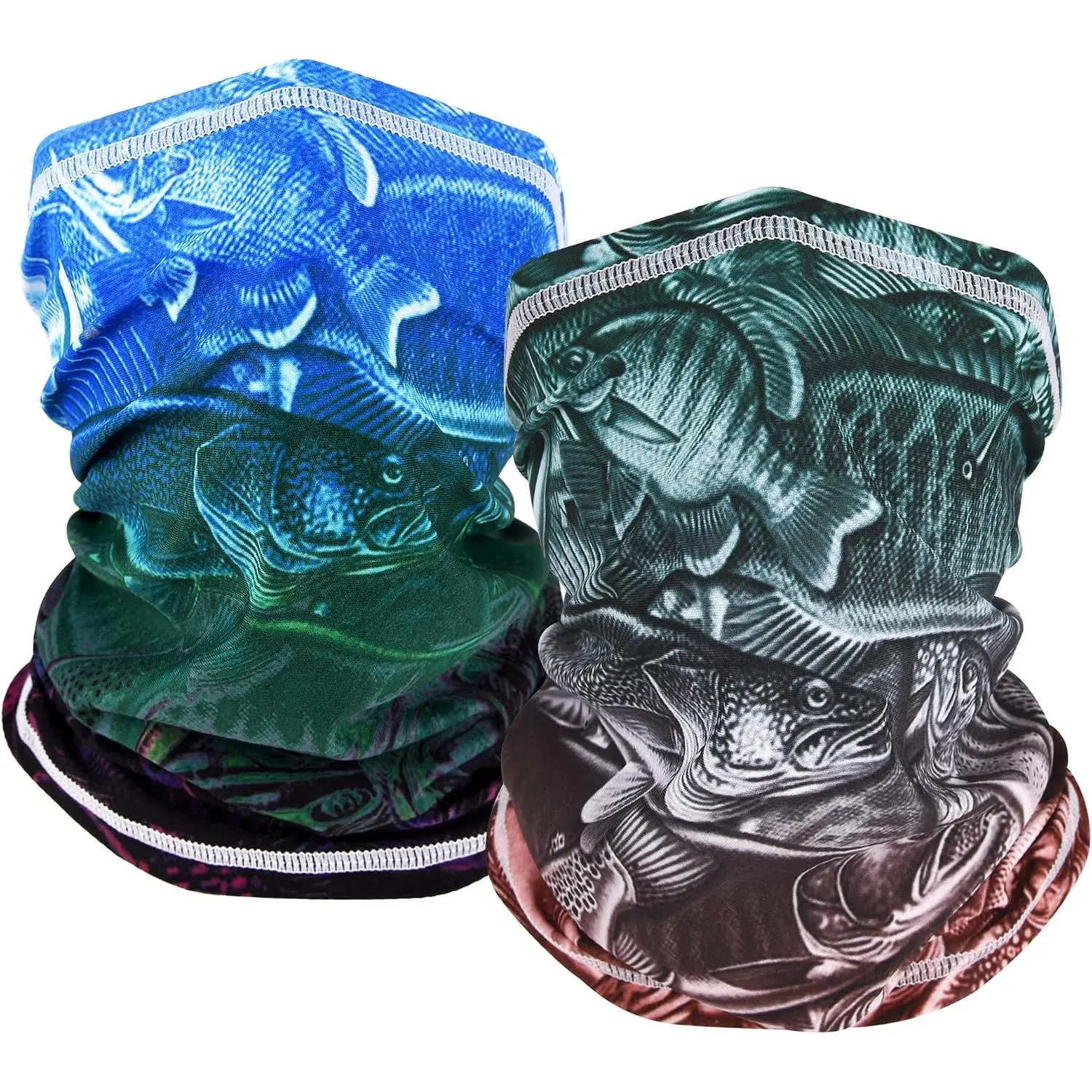 UV  Gaiter Mask, UPF 50 Bandana Balaclava  Mask Breathable Cooling Sun Summer for Fishing Running 2 Packed …