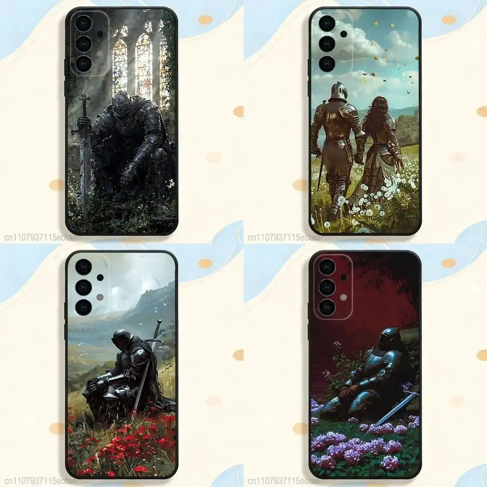 Medieval Knights Personalized Protective Smartphone Case - Soft TPU Casing, Portable Cell Phone Accessories, Fits Multiple Sizes for iPhone 11-17 Pro Max/Plus & Samsung Galaxy S23-S25, Devices, Iphone & Galaxy
