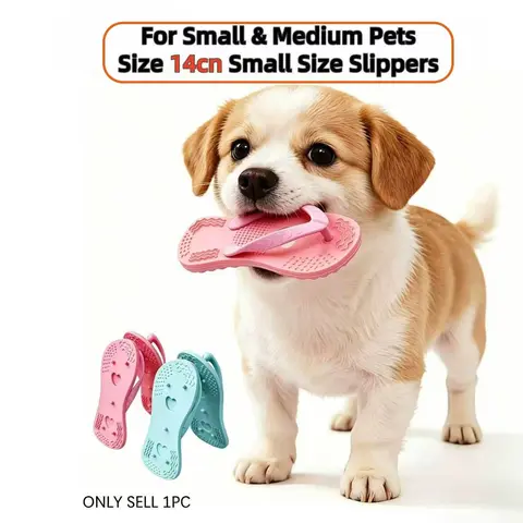 Dog Teething Toy, Shoe Shape, Soft Safe Material, Stimulates Teeth Growth, Washable, Multi-Color, Suitable for All Breeds, Puppy Comfort Toy