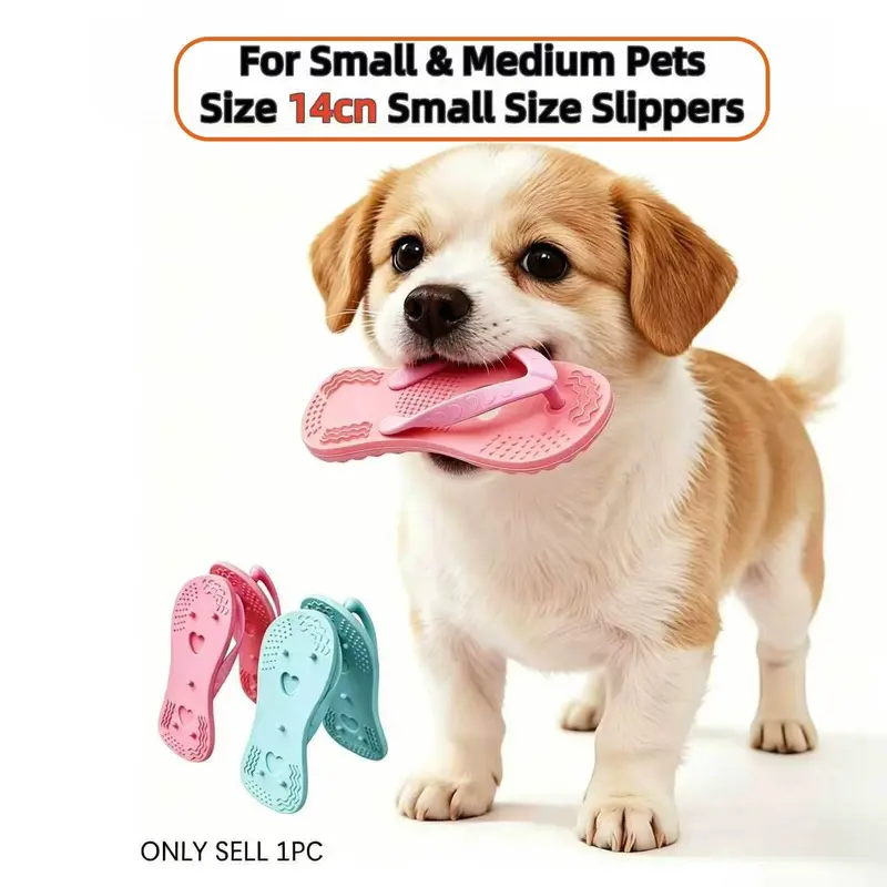 Dog Teething Toy, Shoe Shape, Soft Safe Material, Stimulates Teeth Growth, Washable, Multi-Color, Suitable for All Breeds, Puppy Comfort Toy