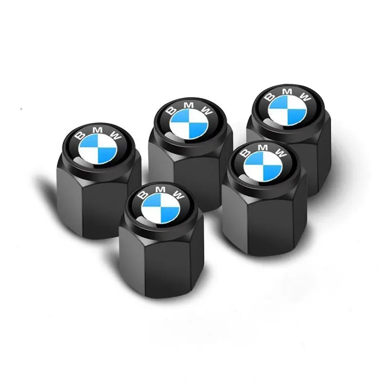5PCS Metal Car Wheel Tire Valve Caps Tyre Caps Air Stem Dust Cover Dustproof For BMW E30 E34 E36 E39 E46 E52 E53 E60 E61 E62 E70 E71 E83 Auto Accessories