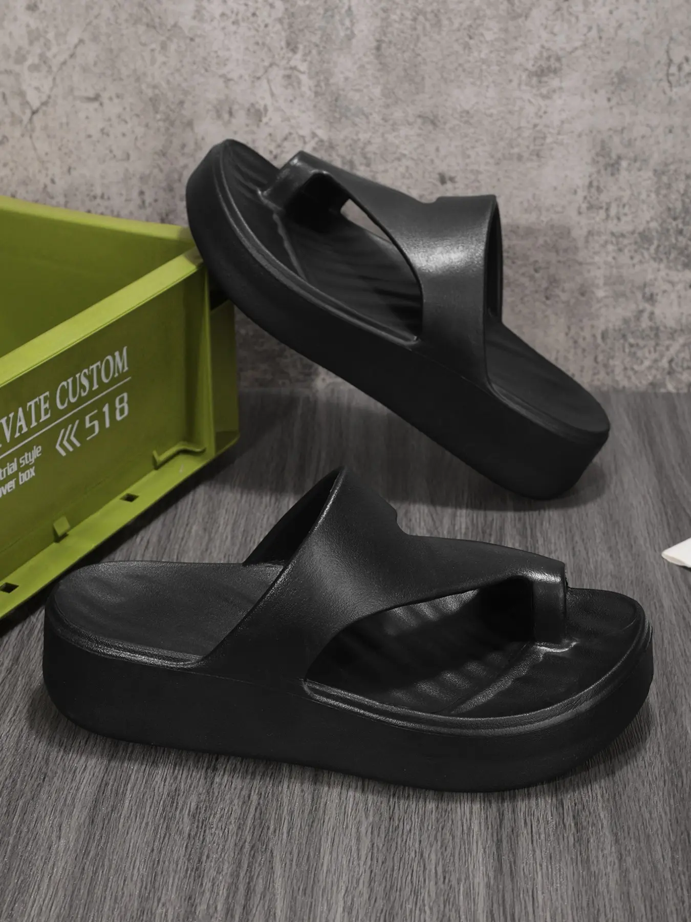 New Eva Slippers, Lightweight Fashion Sandals, Home & Outdoor Wear, Thick Sole Anti-Slip Durable, Sizes 36-41 Available