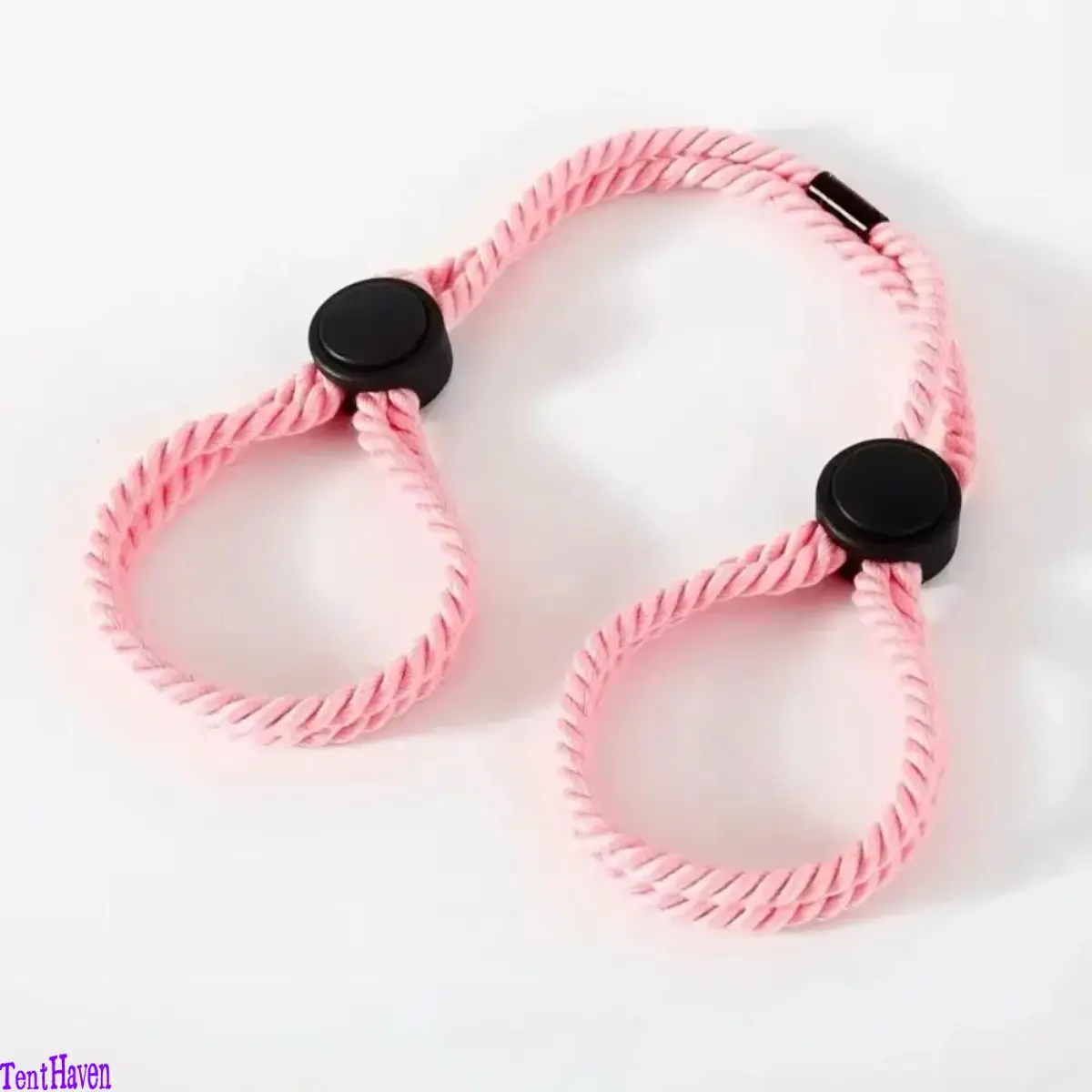 Adjustable Rope Link Bracelet for Adults, Elastic Rope Cuff Bangle, Unique Funky Accessory for Women, Halloween Costume Party Decor, Sports & Outdoor Wrist Jewelry