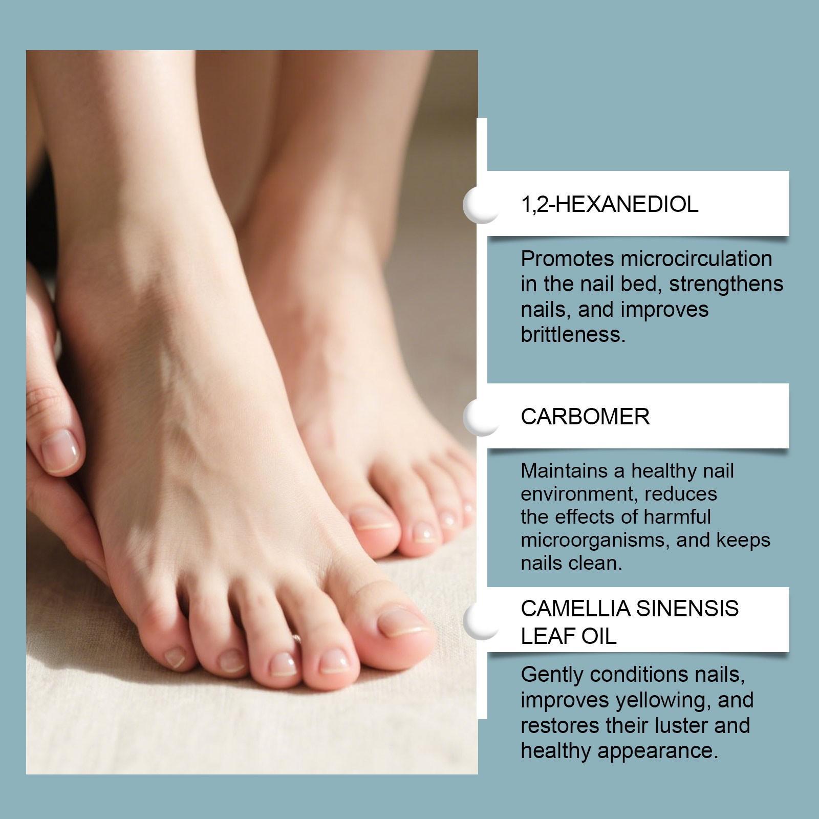 Nail Care Oil, Nail Strengthener Oil for Soft & Breakable Nails, Fast-Drying Formula That Prevents Peeling and Cracking, Strengthening Gel for Healthy Nails