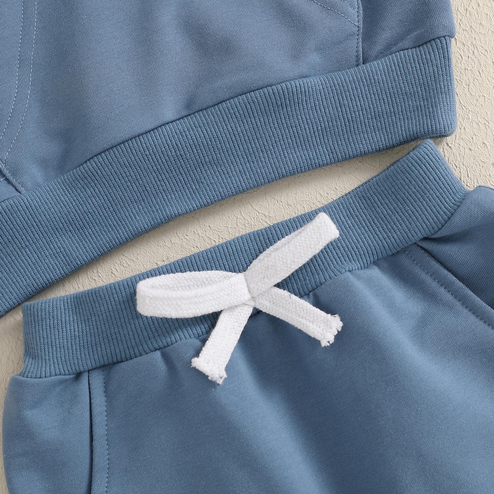 Toddler Baby Boy Summer Hooded Outfit Dinosaur Contrast Color Short Sleeve Hood T-Shirt Elastic Waist Pocket Shorts 2Pcs Set Summer Clothes