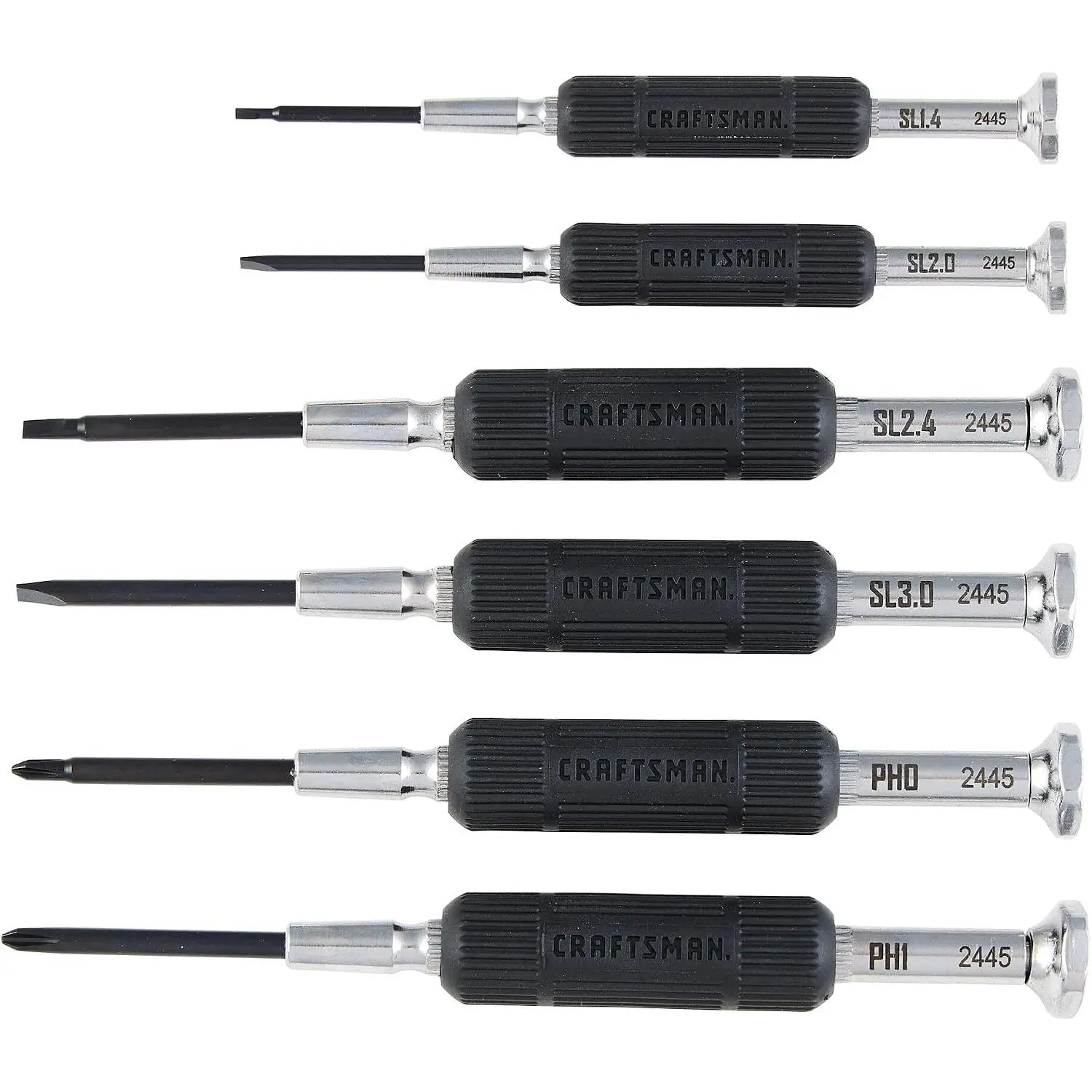6 Piece Screwdriver Set, Mini Screwdriver Set for Watch Jewelry Eyeglass Computer Repair (CMHT68012)
