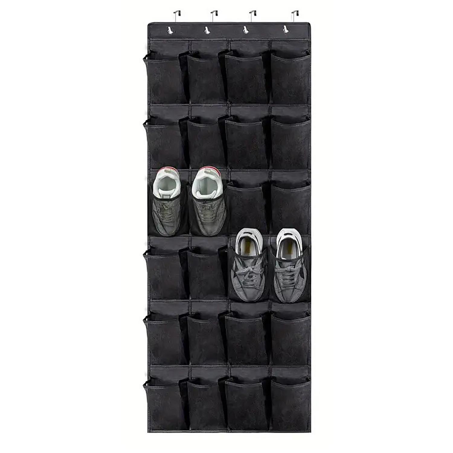 Multi-functional shoe storage Adjustable Storage hanging bag behind the door, household wall-mounted miscellaneous storage bag
