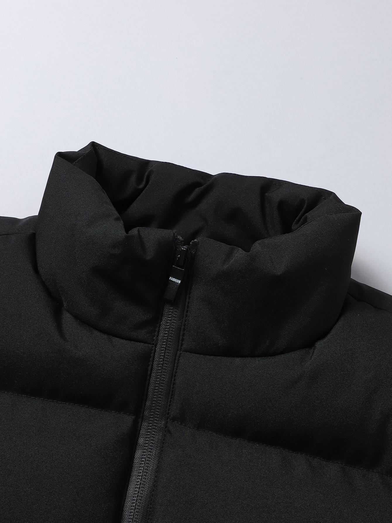 Mens Vest Jacket Warm Sleeveless Jackets Winter Waterproof Zipper Coat Autumn Stand-up Collar Casual Waistcoat Brand ClothingPlease check the size chart before purchasing. SpringStatements