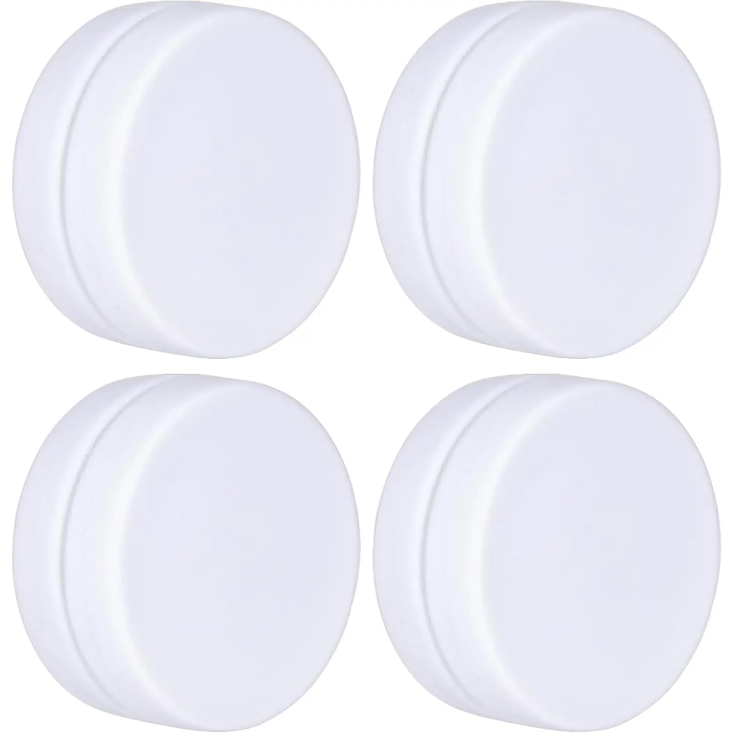8 Pack Magnetic Shower Curtain Weights, Waterproof Rubber Coated Magnetic for Shower Curtain Bottom, Heavy Duty Weights Stop Liner from Blowing, White
