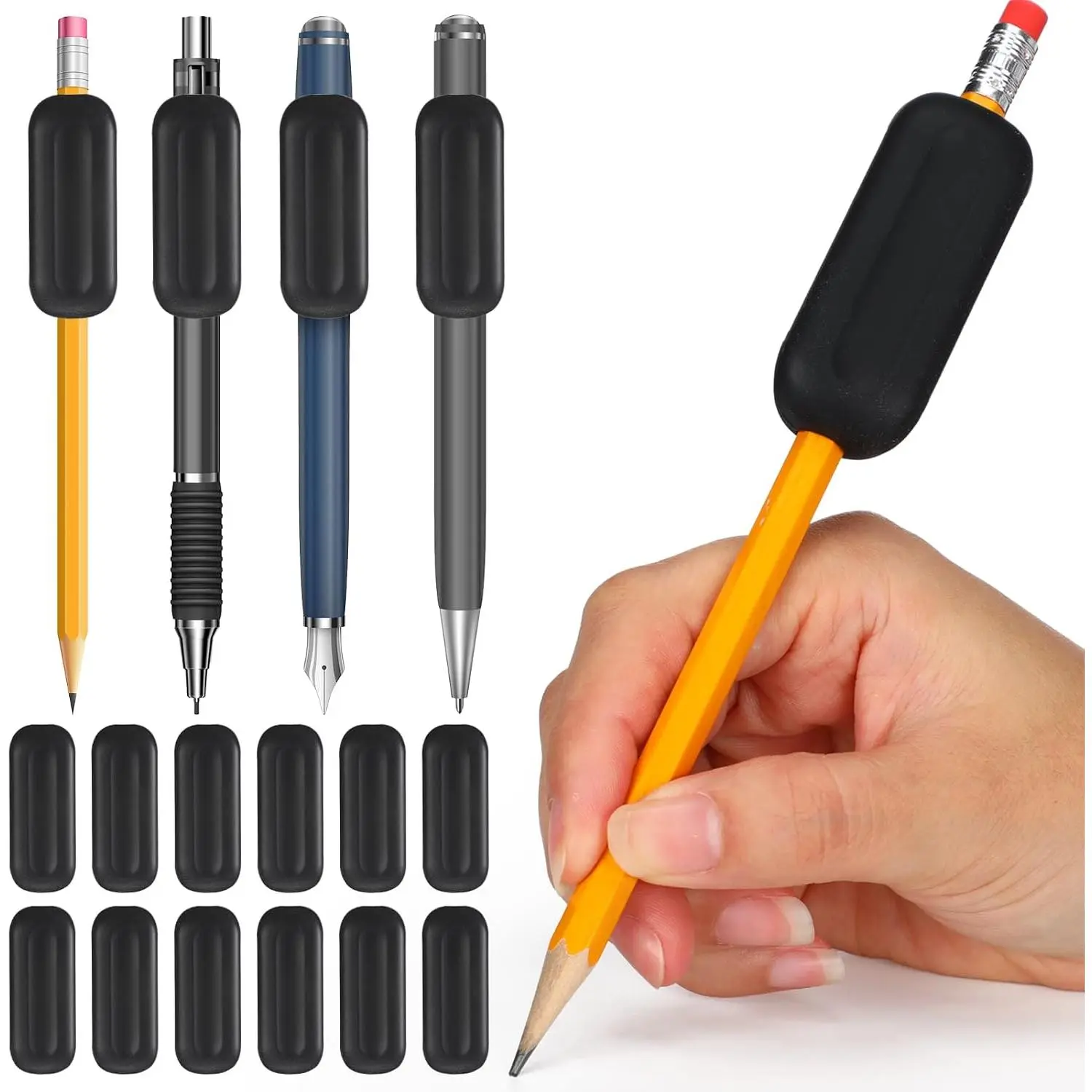 10 count Pencil Weighted for   Handwriting,Black