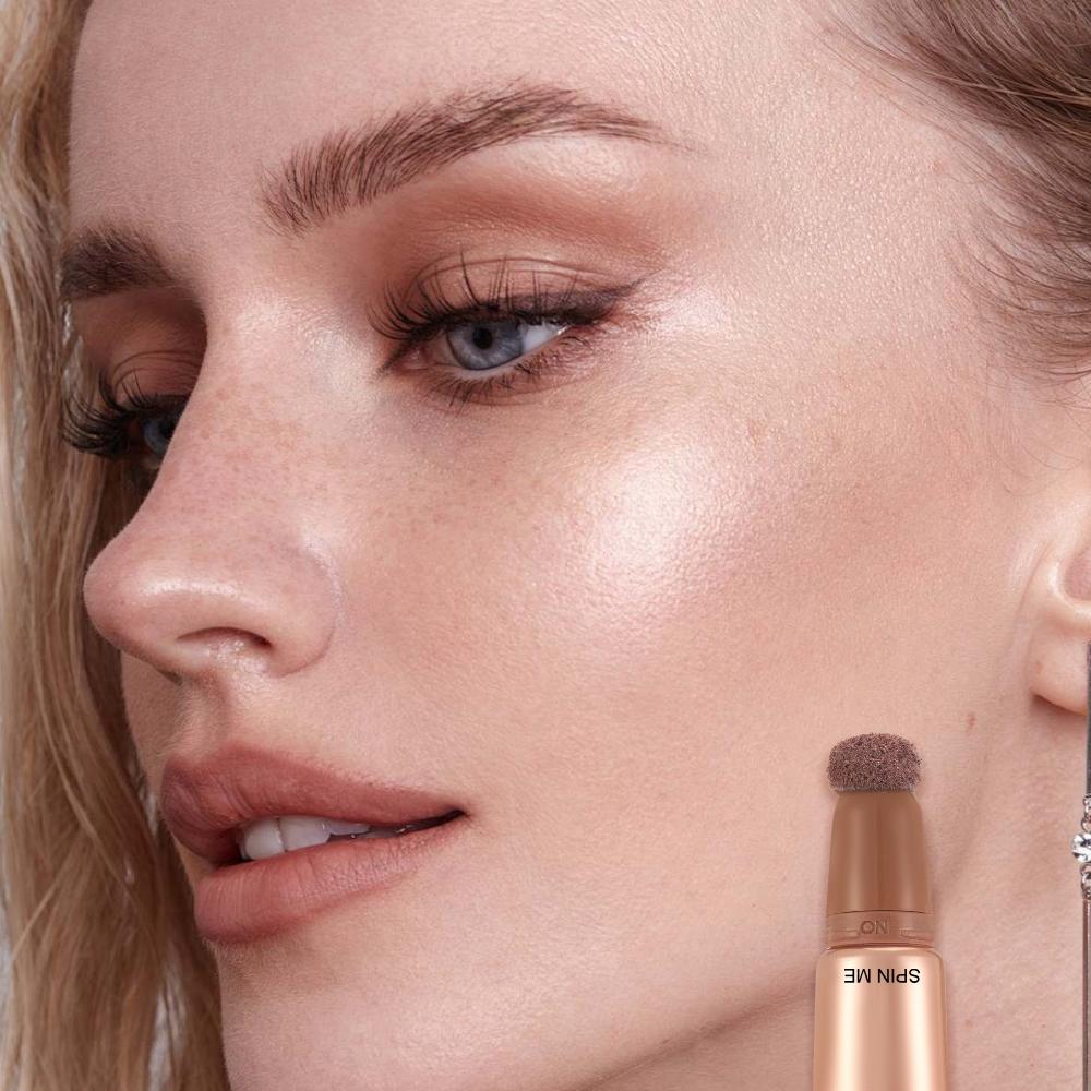 PHOFAY Highlight & Glow Beauty Wand 15 ml Creamy Liquid Highlighter with Light-Reflecting Pigments Silky Soft Shiny