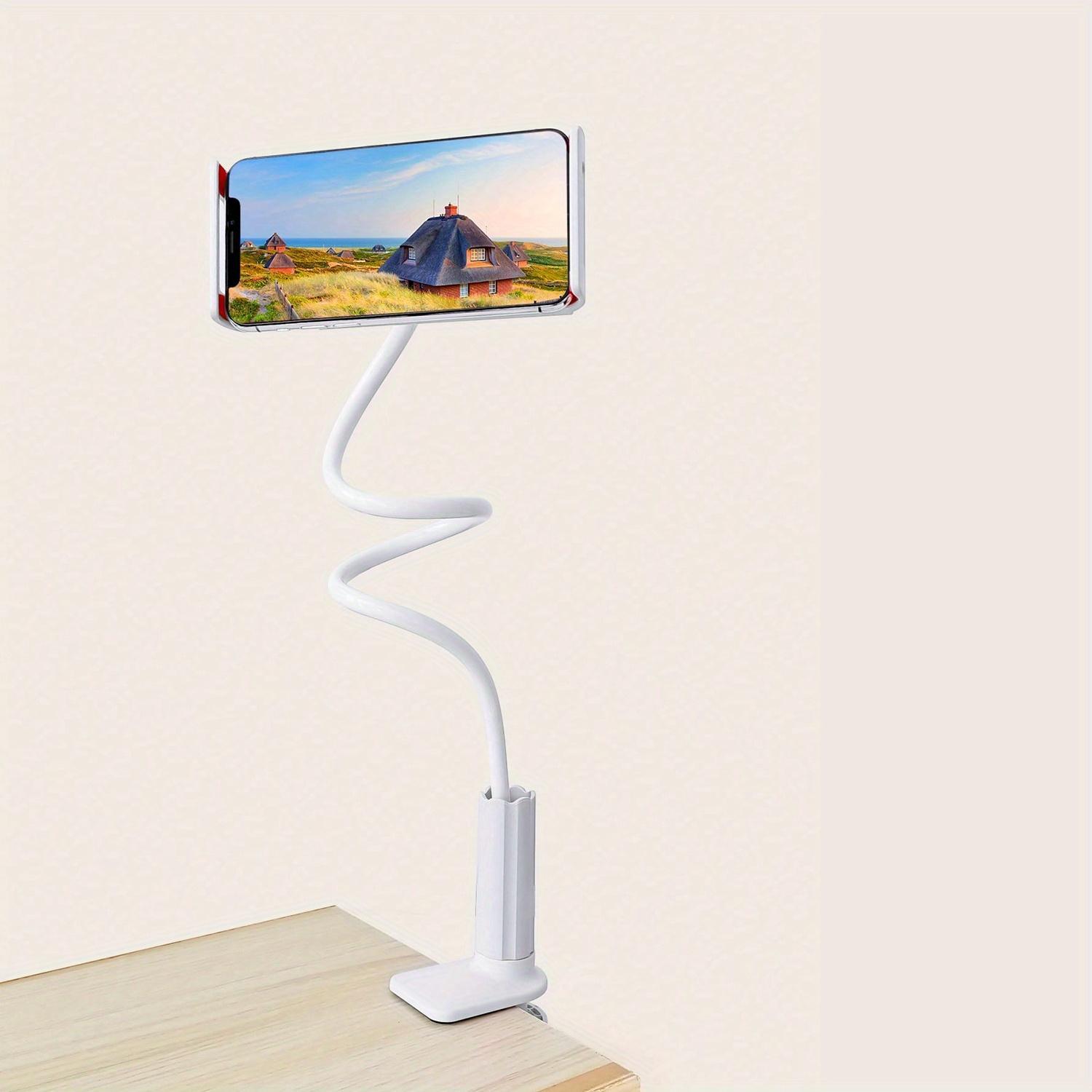 Adjustable Phone Stand, 360°Rotatable Phone Holder Clip, Flexible Desktop Lazy Bracket, Adjustable Cellphone Holder For Phone Tablet, Smartphone Stand