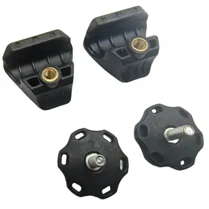 American football goggles fasteners, football helmet visor fixing clips, replacement screws and nuts