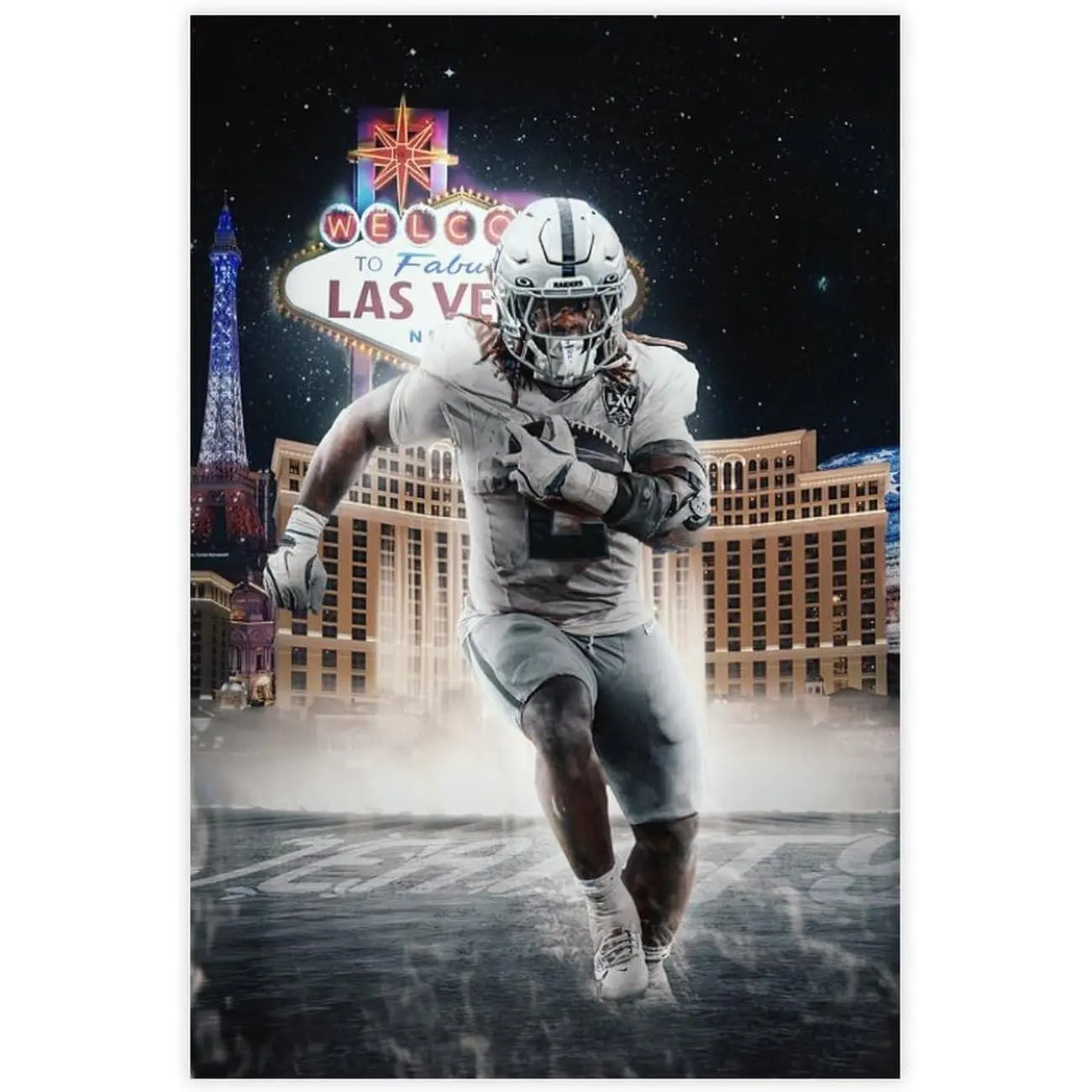 Ashton Jeanty Classic Star Posters 4 Canvas Poster Wall Art Decor Print Picture Paintings for Living Room Bedroom Decoration