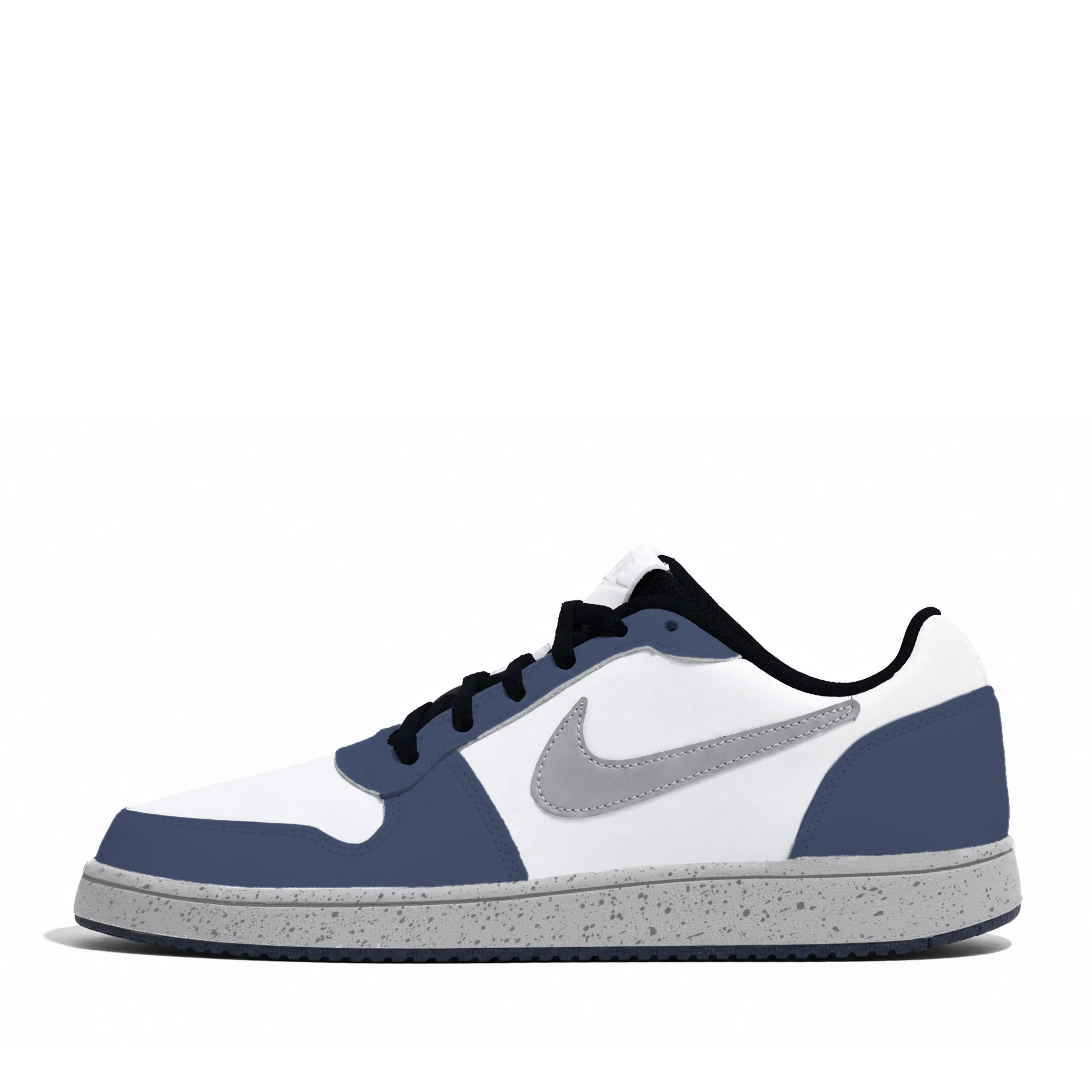 Nike Dunk Navy Blue Custom Sneakers for Men: Lightweight, Versatile, Retro, Casual Verifiable, with credentials and supporting global authentication