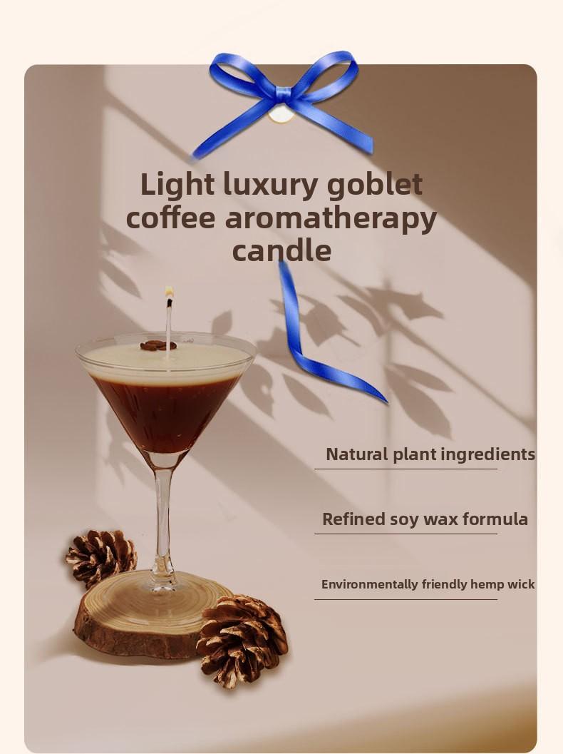 Italian Coffee Scented Candle, Holiday Gift, Romantic Atmosphere Fragrance, Aromatherapy