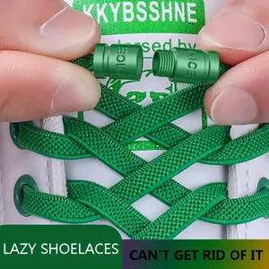 No-Tie Elastic Shoelaces for Sneakers - Quick And Easy Shoe Strings