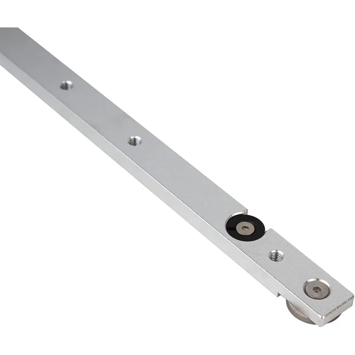 Aluminium Alloy 3/4" Miter Bar Clamping Tool Slider Table  Gauge Rod T-Slot Track Bar Rail for Router Tables and Woodworking,300mm-